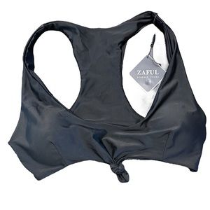 ZAFUL bikini top black
